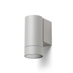 MIZZI NEW I ścienna srebrno-szara 230V LED GU10 8W IP65 R13796 Rendl light studio