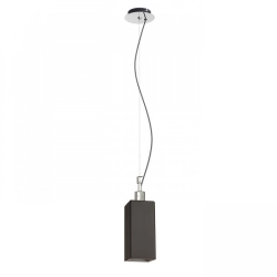LIZ NEW wisząca czarna chrom 230V LED E27 15W R13823 Rendl light studio