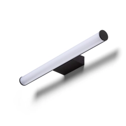 CASSAMBA 60 ścienna czarna akryl mleczny 230V LED 12W IP44 3000K 4000K R13888 Rendl light studio
