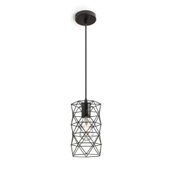 ILUSIA wisząca czarna 230V LED E27 15W R13892 Rendl light studio