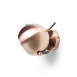AGNETA natynkowa miedź szczotkowana/czarna 230V LED E27 11W R13896 Rendl light studio
