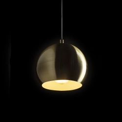AGNETA wisząca mosiądz szczotkowana 230V LED E27 11W R13899 Rendl light studio