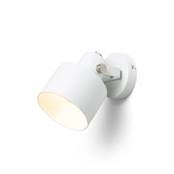 CELEIA natynkowa biała matowa nikiel mat 230V LED E27 11W R13901 Rendl light studio