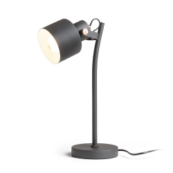 CELEIA stołowa czarna matowa miedź szczotkowana 230V LED E27 11W R13904 Rendl light studio