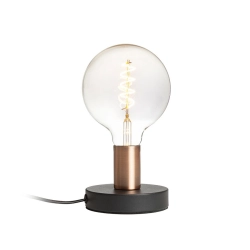 ALGOT stołowa czarna miedź szczotkowana 230V LED E27 15W R13907 Rendl light studio