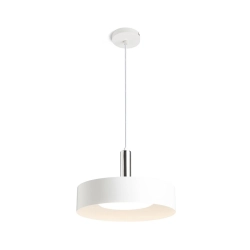 GIULIA 40 wisząca biała chrom 230V LED E27 30W R13912 Rendl light studio