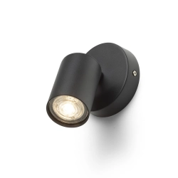 DUDE R natynkowa czarna 230V LED GU10 9W R13919 Rendl light studio