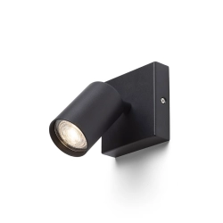 DUDE SQ natynkowa czarna 230V LED GU10 9W R13921 Rendl light studio