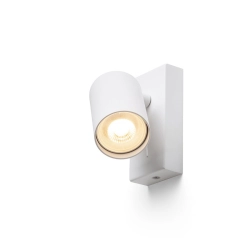DUDE ścienna biała 230V LED GU10 9W R13924 Rendl light studio