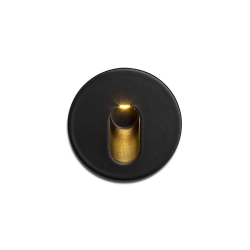 MEMPHIS R wpuszczana w ścianę czarna 230V LED 3W 60° 3000K R13957 Rendl light studio