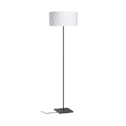 CORTINA/JAKARANDA podłogowa biała/czarna textil/metal 230V LED E27 15W R14071 Rendl light studio
