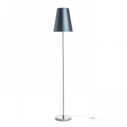 NYC/CONNY 25 podłogowa Monaco naftowa/srebrne PVC/chrom 230V LED E27 15W R14075 Rendl light studio