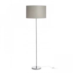 NYC/RON 40/25 podłogowa Chintz jasno szara/chrom 230V LED E27 15W R14081 Rendl light studio