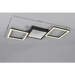 GELO – R64471132 incl. 1x SMD, 24W · 1x 2500lm, 3000K TRIO