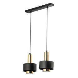 RIF LUX 2 czarny/złoty Lampa wisząca 40785 Sigma - zdjęcie produktu