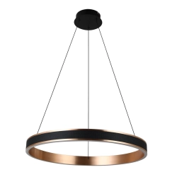 Lampa wisząca RIO 60 3-STEP DIMM 43W 3000K czarny złoty AZ5777 AZZARDO