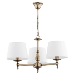 Lampa wisząca ROKSANA ZŁOTA 3xE14 16074 ALFA