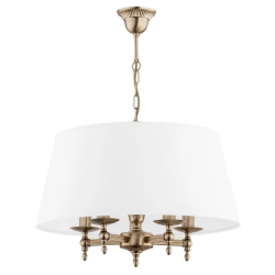 Lampa wisząca ROKSANA ZŁOTA 5xE14 16075 ALFA
