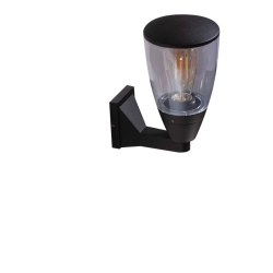 Rasmus Wall (black) AZ4482 E27 1x MAX 25W IP65 METAL PC AZZARDO