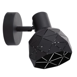 kinkiecik.pl Kinkiet spot czarny REUS 1 LP-8069/1WS BK LIGHT PRESTIGE