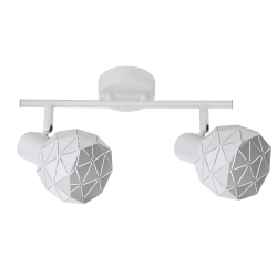 kinkiecik.pl Lampa sufitowa biała REUS 2 LP-8069/2WS WH LIGHT PRESTIGE