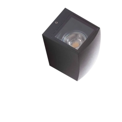 Rezia 1 (black) AZ4343 GU10 1x MAX 35W IP54 METAL GLASS AZZARDO