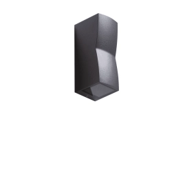 Rezia 2 (dark grey) AZ4346 GU10 2x MAX 35W IP54 METAL GLASS AZZARDO