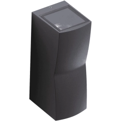 Rezia 2 (dark grey) AZ4346 GU10 2x MAX 35W IP54 METAL GLASS AZZARDO