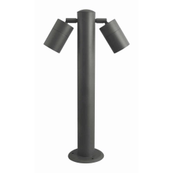Lampa stojąca Rolf 2 500 (dark grey) AZ4457 GU10 2x MAX 35W IP44 METAL GLASS AZZARDO
