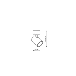 kinkiecik.pl Snow 1 spot złoty LP-731/1W GD Light Prestige