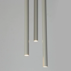 Lampa wisząca SOPEL 3 koło szary beż 41198 Sigma