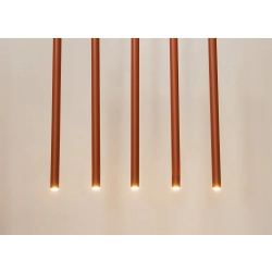 Lampa wisząca SOPEL 5 ceglany 41455 Sigma