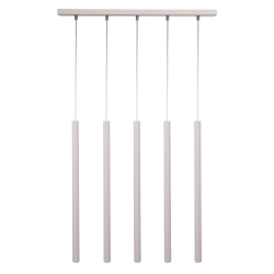 Lampa wisząca SOPEL 5 szary beż 41456 Sigma - zdjęcie produktu