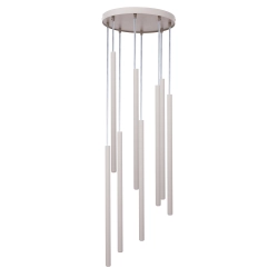 Lampa wisząca SOPEL 8 koło szary beż 41464 Sigma - zdjęcie produktu