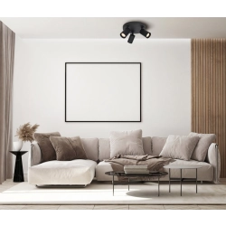 Plafon Nesto SPL-23436-3R-BK Italux