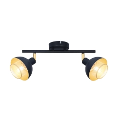 Listwa oświetleniowa Savio SPL-27357-2-BK-GD Italux