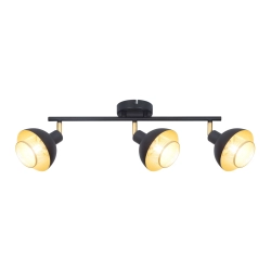 Listwa oświetleniowa Savio SPL-27357-3-BK-GD Italux