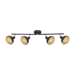 Listwa oświetleniowa Savio SPL-27357-4-BK-GD Italux