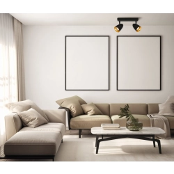 Spot Tino SPL-36748-2-BK-GD Italux