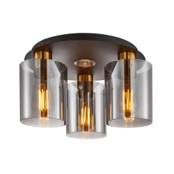 Plafon Sardo SPL-5581-3SC-BRO-SG Italux