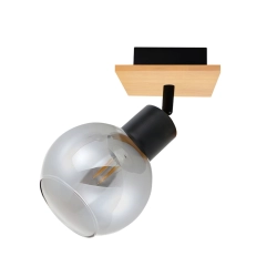 Spot Barel SPL-67535-1-BK-WO Italux