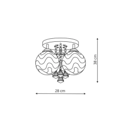 kinkiecik.pl Sada 3 plafon LP-119/3C Light Prestige