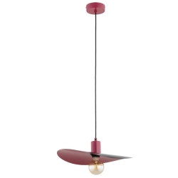 Lampa wisząca Savana Oval 1xE27 różowa 61626 ALFA