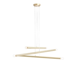 LAMPA WISZĄCA TUBO 6 BRASS 1072K40 ALDEX - zdjęcie produktu