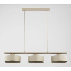 Lampa wisząca Selia 3xE27 beżowa 62621 ALFA