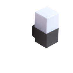Kinkiet Sorano Wall (black) AZ4446 E27 1x MAX.40W IP54 METAL PC AZZARDO