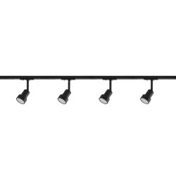 kinkiecik.pl Zestaw szynowy 4pł Storm SET czarny LP-733 SET BK 1,5m Light Prestige