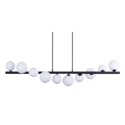Lampa wisząca Sybilla 10 pendant (black) AZ4404 AZZARDO
