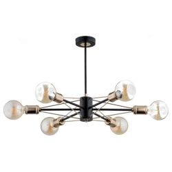 kinkiecik.pl Nowoczesna lampa sufitowa TANDEM GOLD II 6 PŁ 62151 ALFA