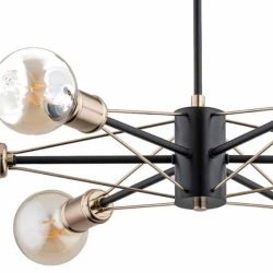 kinkiecik.pl Nowoczesna lampa sufitowa TANDEM GOLD II 6 PŁ 62151 ALFA